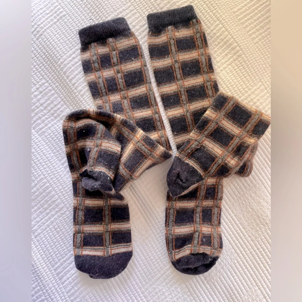 Lisa B Wool Knee Socks - Picture 2 of 3